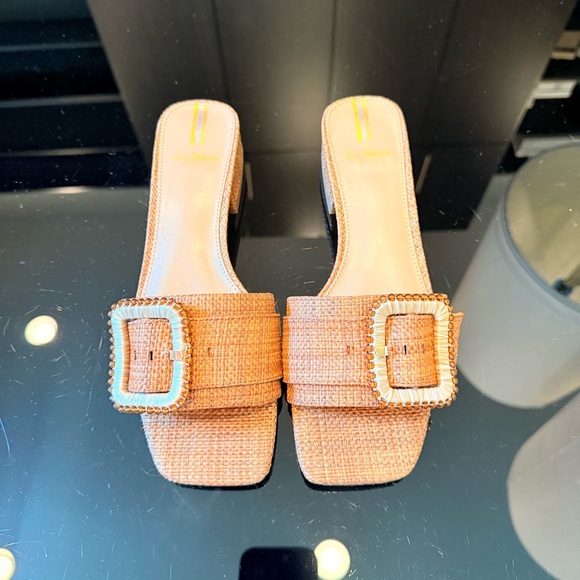 San Edelman Deacon Bead Sandals in Brown | LIKE NEW - Picture 5 of 10